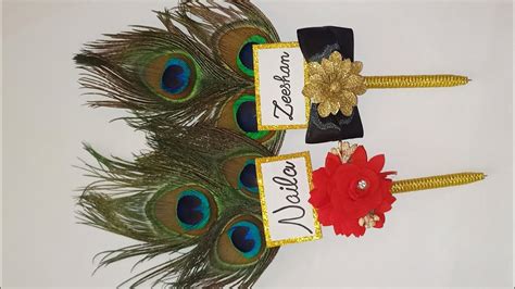 Nikkah Pen Decoration Idea How To Make Nikkah Pen For Bride And