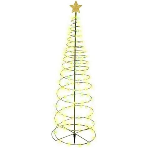 Guirlande Solaire Exterieur Sapin De Noêl 50 20Cm 50 Led 4 Modes