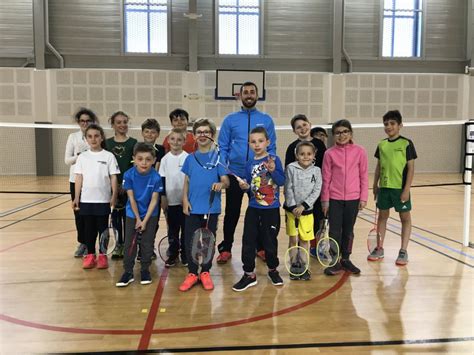 Plateau Minibad Poussins Montauban Badminton Club