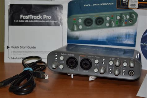 Placa Interface De Audio Fast Track Pro X Mais Software R