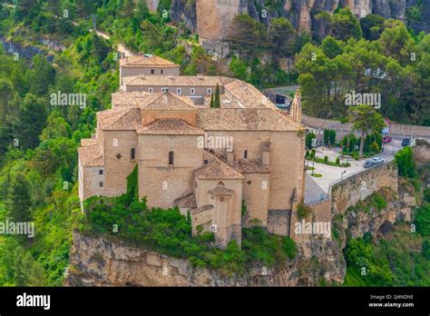 Parador de Cuenca hotel in Spain Stock Photo - Alamy