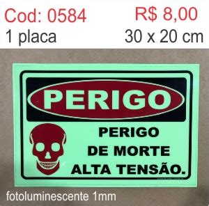 Loja Towbar Sald O Placa Perigo De Morte Alta Tens O