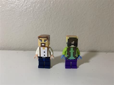 My Final Updates To My Lego Dream Smp Figures I Updated Hbomb And