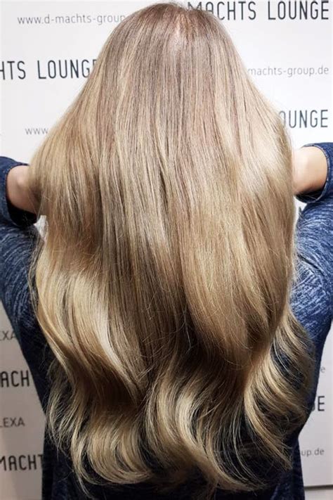 Blond Hair Color For Longhair D Machts Lounge Alexa Friseur Berlin