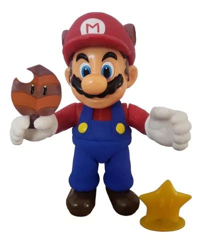 Figura De Super Mario Bros Con Luz Y Sonido 21 Cm Articulado MercadoLibre