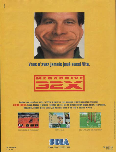 Here's an ad I hadn't seen before... : r/SEGA32X