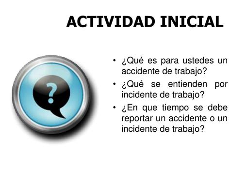 Ppt Incidentes Y Accidentes De Trabajo Powerpoint Presentation Free