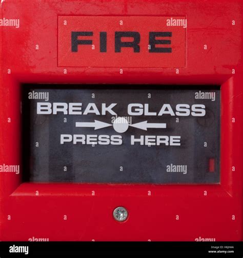 Fire Alarm Glass