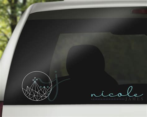 Velaris Night Court Car Decal Velaris Decal Acotar Decal Acomaf