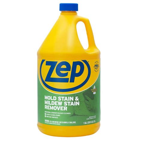 Zep 1 Gal Mold Stain And Mildew Stain Remover Zumildew128 The Home Depot