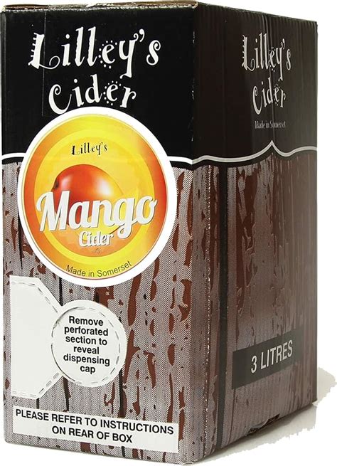 Lilley S Cider Mango Litre Bag In Box Vegan Friendly Gluten Free