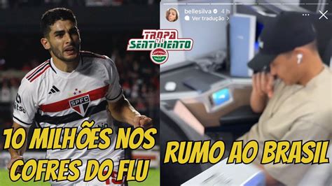 Dinheiro Entrando Nos Cofres Do Fluminense Thiago Silva A Est A