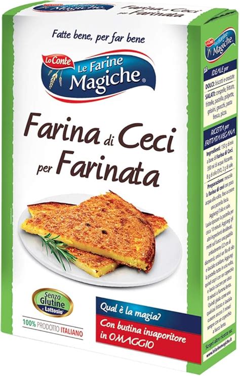 Le Farine Magiche Farina Di Ceci Per Farinata Aroma Di Rosmarino