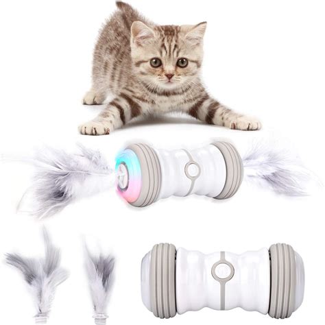 Amazon 猫 おもちゃ 電動 猫じゃらし 動くおもちゃ ねこ用品 Ledライト 羽根付き Bojafa 猫じゃらし・羽のおもちゃ 通販