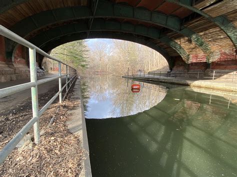 Took this under an arch bridge, it looks like an oil painting in an