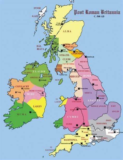 A Quick Guide To Celts in Britain (Circa 470 AD) - Historical ...