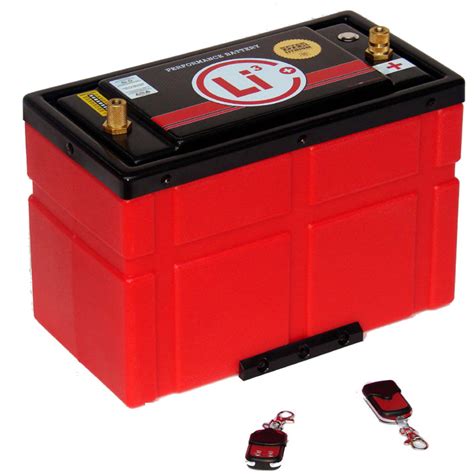 12 Volt (12V) 60A Group 31 High Performance Lithium Ion Battery for ...