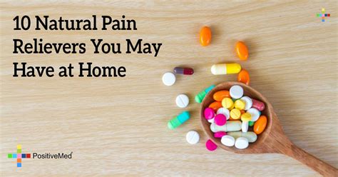 10 Natural Pain Relievers You May Have at Home!