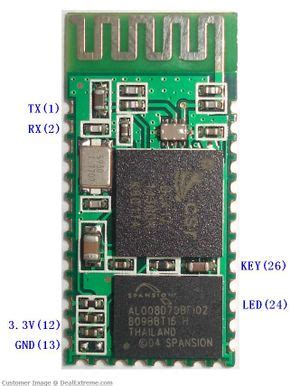 Wireless Bluetooth Rs Ttl Transceiver Module Air