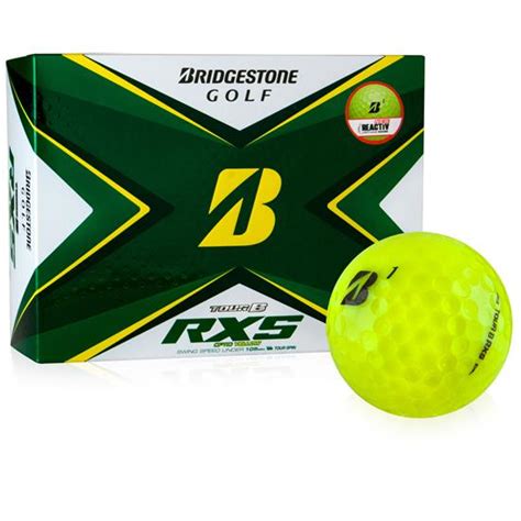 Bridgestone Tour B Rxs Yellow Golf Balls