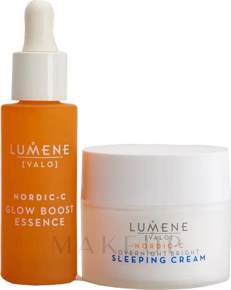 Lumene Valo Nordic-C Magical Glow Set (essence/30 ml + cr/50 ml) - Set ...