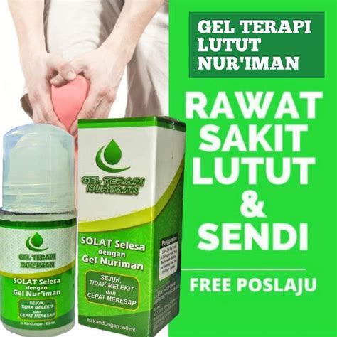 Gel Terapi Nuriman Gel Lutut Nuriman Ubat Sakit Lutut Sendi