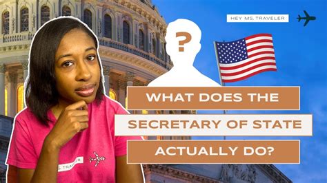 What Does The Secretary Of State Do Roles History Youtube