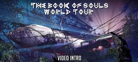 The Book Of Souls World Tour Video Apertura Del Nuevo Show Iron