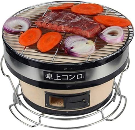 Seny Japanese Korean Ceramic Hibachi Bbq Table Grill Large