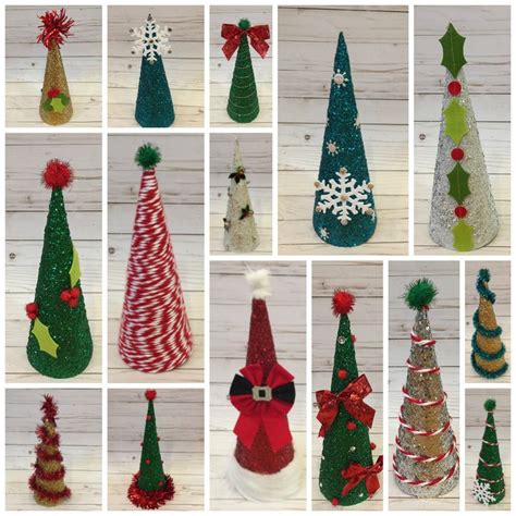 15 Cone Christmas Tree Designs To Make CATHIE FILIAN S Handmade Happy