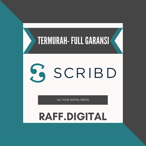 Jual SCRIBD ACCOUNT PREMIUM 1 TAHUN LIFETIME GARANSI Shopee Indonesia