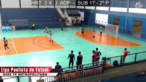 Campeonato Paulista de Futsal EC Hortolândia X AD Prudente YouTube