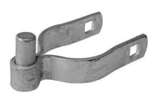 Behlen Country Galvanized Chain Link Gate Post Hinge X In