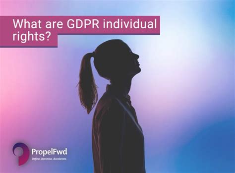 What are GDPR individual rights?
