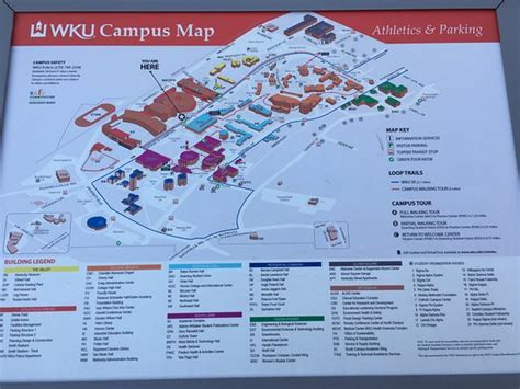 Western Kentucky University Campus Map