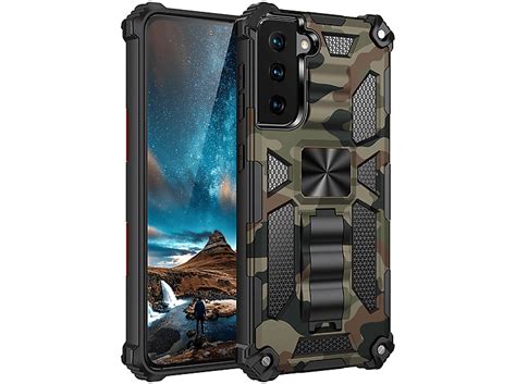 Wigento Camouflage Shockproof Armor Tpu Silikon H Lle Aufstellbar