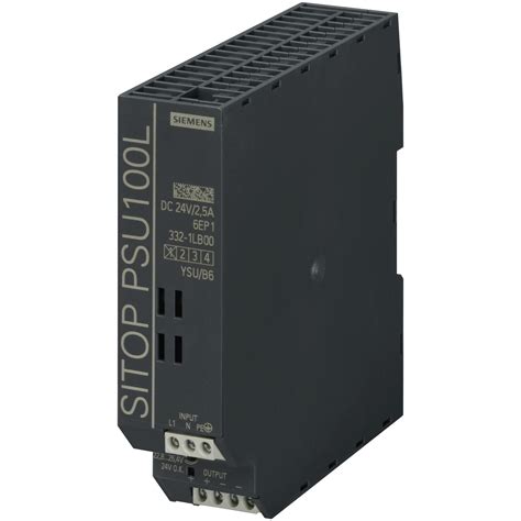 Alimentación eléctrica AC DC SITOP PSU100L Siemens Power Supplies