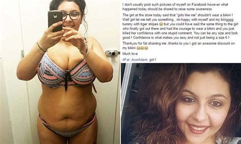 Matalan Customer Fat Shamed By Shopper Saying She Was Too Big To Wear A Bikini Daily Mail