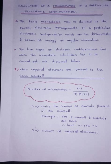 SOLUTION Calculation Of Number Of Microstates In Coordination