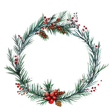 Couronne De Noel Simple Png Guirlande De No L No L Joyeux No L