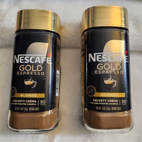 Nescaf Gold Espresso Blonde Instant Coffee Oz Tiktok Viral Ebay