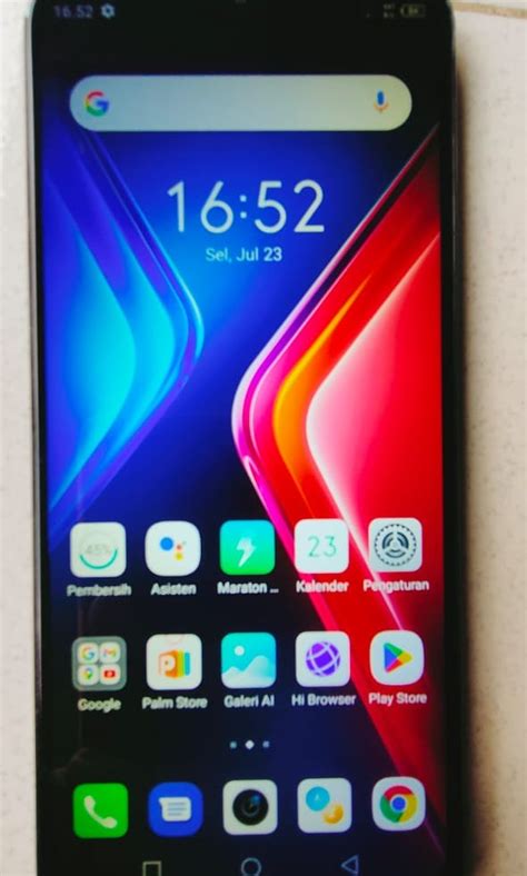 Infinix Hot 10 Play Fullset Telepon Seluler Tablet Ponsel Android