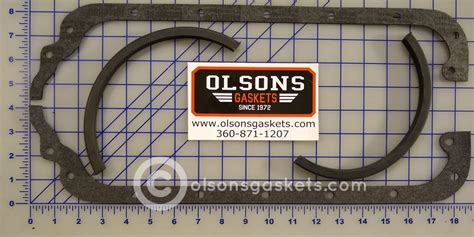 Continental 4 Cylinder Oil Pan Gasket Set Olson S Gaskets