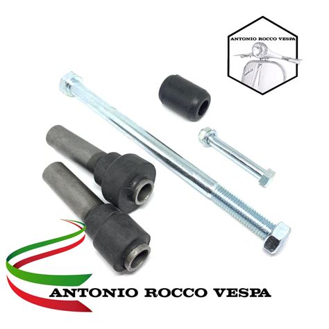 Kit Silentblock Perno Gommino Ammortizzatore Vespa TS Sprint