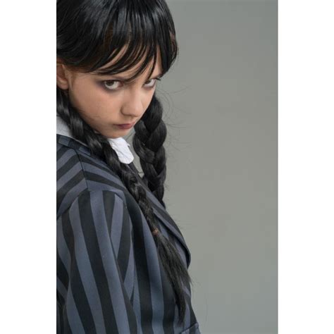 Déguisement Mercredi Addams Uniforme Fille Nevermore Academy Tralala