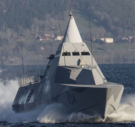 K34 HSwMS Nykoping Visby Class Corvette Swedish Navy