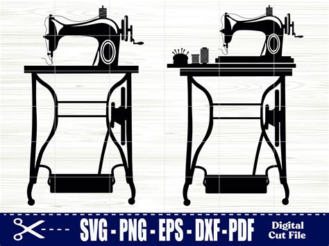 Sewing Svg Bundle Sewing Machine Svg Seamstress Tailor Png Dxf