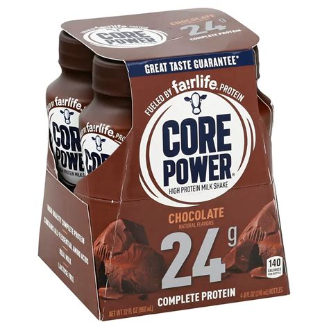 Core Power Chocolate Complete Protein Shake 8 Oz Bottles Shop Diet And Fitness At H E B