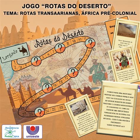 Ensino De Hist Ria Jogos Para Ensino Rotas Transaarianas Frica Pr