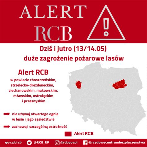 Rz Dowe Centrum Bezpiecze Stwa On Twitter Alert Rcb Du E